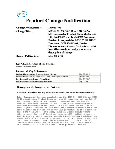 }1F8051EOL`PCNiProduct Change NotificationjmNbNŊgn