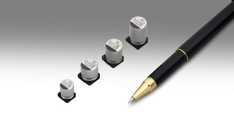 約1.1倍の高リップル化、導電性高分子ハイブリッドアルミ電解