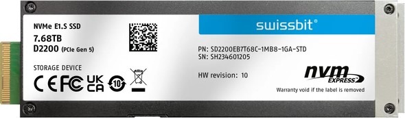 E1.S^CvFE1.Si9.5mmjtH[t@N^PCIe Gen5ɑΉXCXrbǵuD2200V[Yv