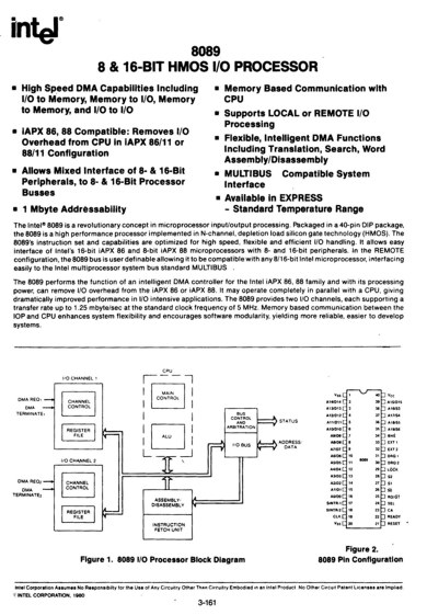 Photo06:8089のデータシート。複数本のMultibusを搭載するような複雑なシステムでは効果があったのかもしれないが。