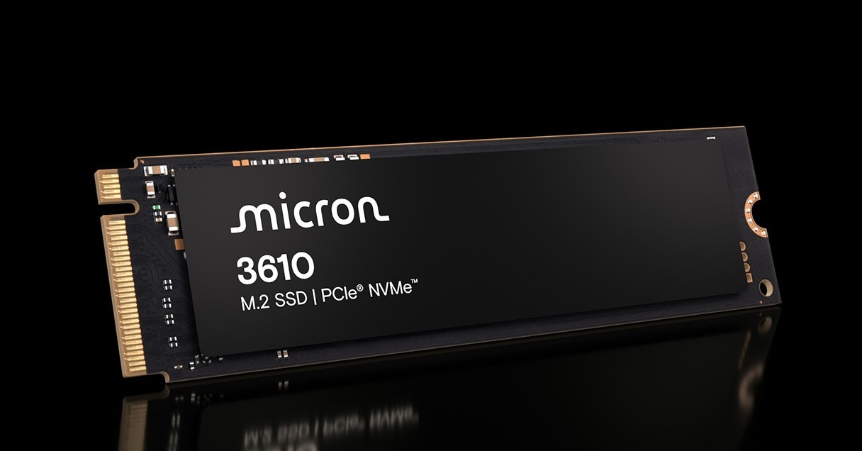 読み取り速度1万1000Mバイト/秒のPCIe Gen5対応SSD、マイクロン：DRAM