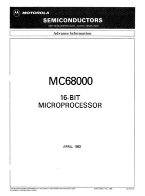 �}2�F1983�N4����Users Manual�i�\����Advance Information�ɂȂ��Ă���j���