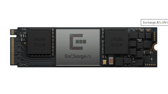 EnCharge AI�́uEN100�v�B�ʐ^��M.2�J�[�h�m�N���b�N�Ŋg��n �o���FEnCharge AI