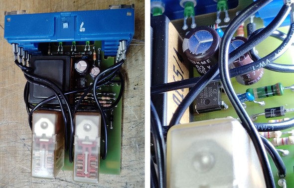 <strong>�}7�F���̓����[�̊�����o������ԁB�E�͎�������Ă���2�̓d���R���f���T�[�̊g��}��</strong>