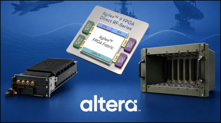 Altera、Agilex 9搭載VPXボードで防衛向けRF処理を強化：処理性能向上