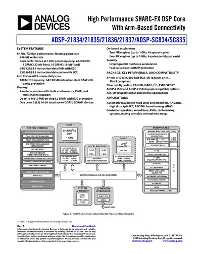 �}12�FSHARC-FX�̓V���O���R�A�����ꂽ�BSC�V���[�Y��Cortex-M33�������B������g���͍ő�1GHz��