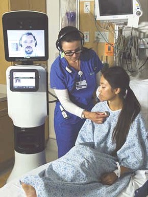 iRobotとInTouch Healthが共同開発した新型医療ロボット「RP-VITA」