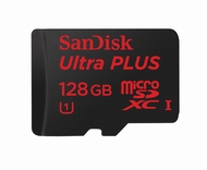 microSDXCカード SanDisk UltraPLUS 128GB
