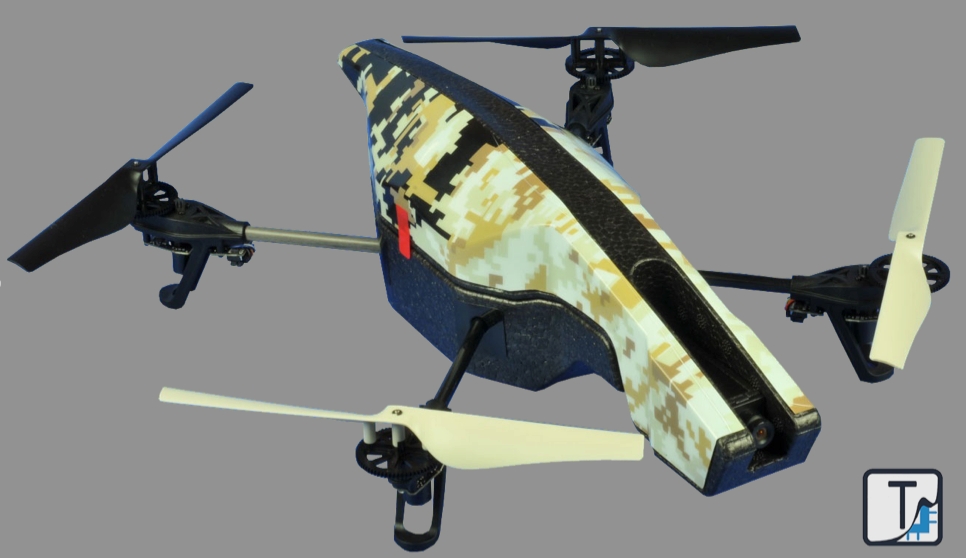 小型無人航空機（ドローン）のパイオニア、「AR.Drone 2.0」を分解 