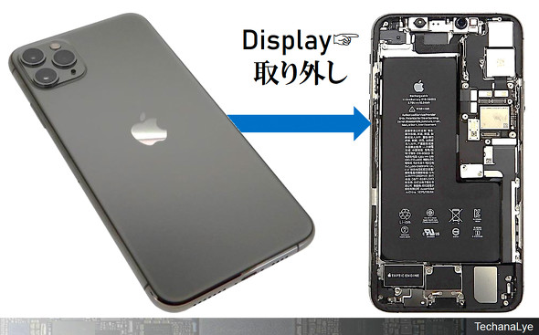 Iphone 11 Proを分解 パッと見では分からない劇的変化が潜んでいた 1 3 Ee Times Japan