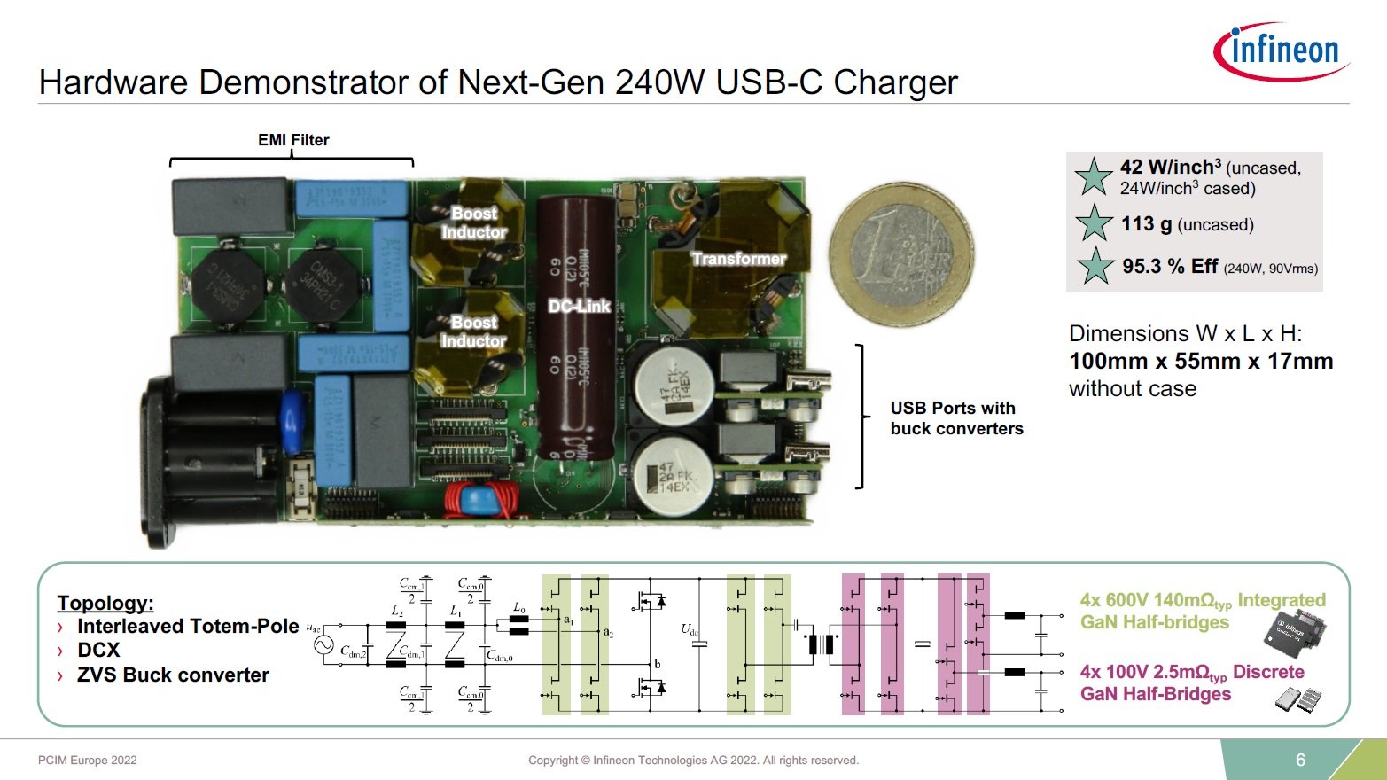240W USB-C`[W[\[V̊TvmNbNŊgn oFInfineon Technologies