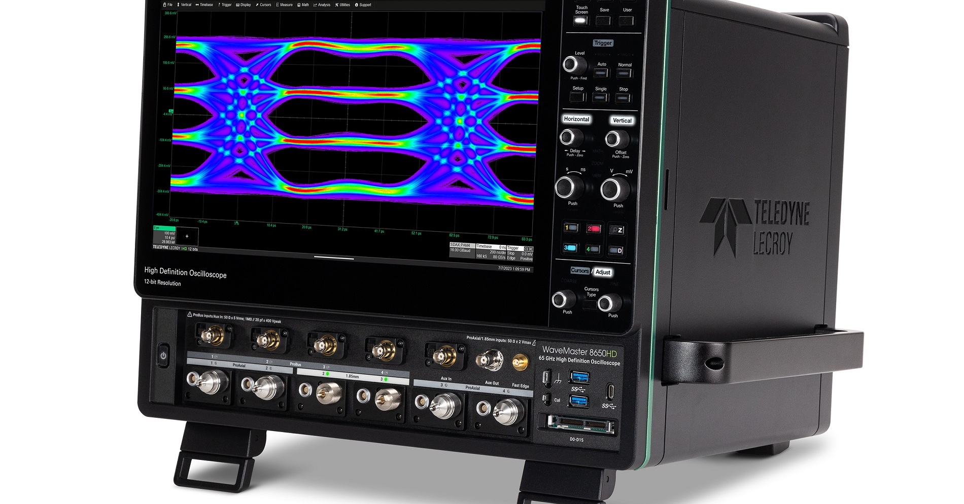 12ビットオシロで高速/低速信号を測定：プロトコルアナライザーとも