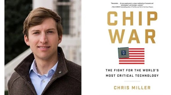 タフツ大学の教授で「Chip War: The Fight for the World's Most Critical Technology」の著者、Chris Miller氏