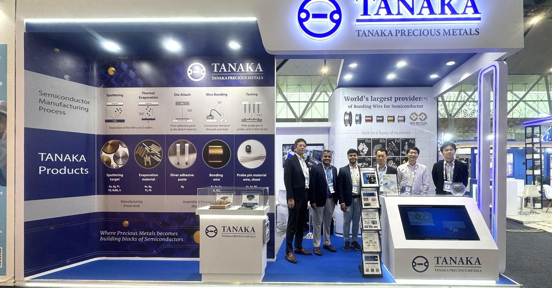 貴金属の深い知見で半導体事業に攻勢！　接合／テストの信頼性を支える田中貴金属