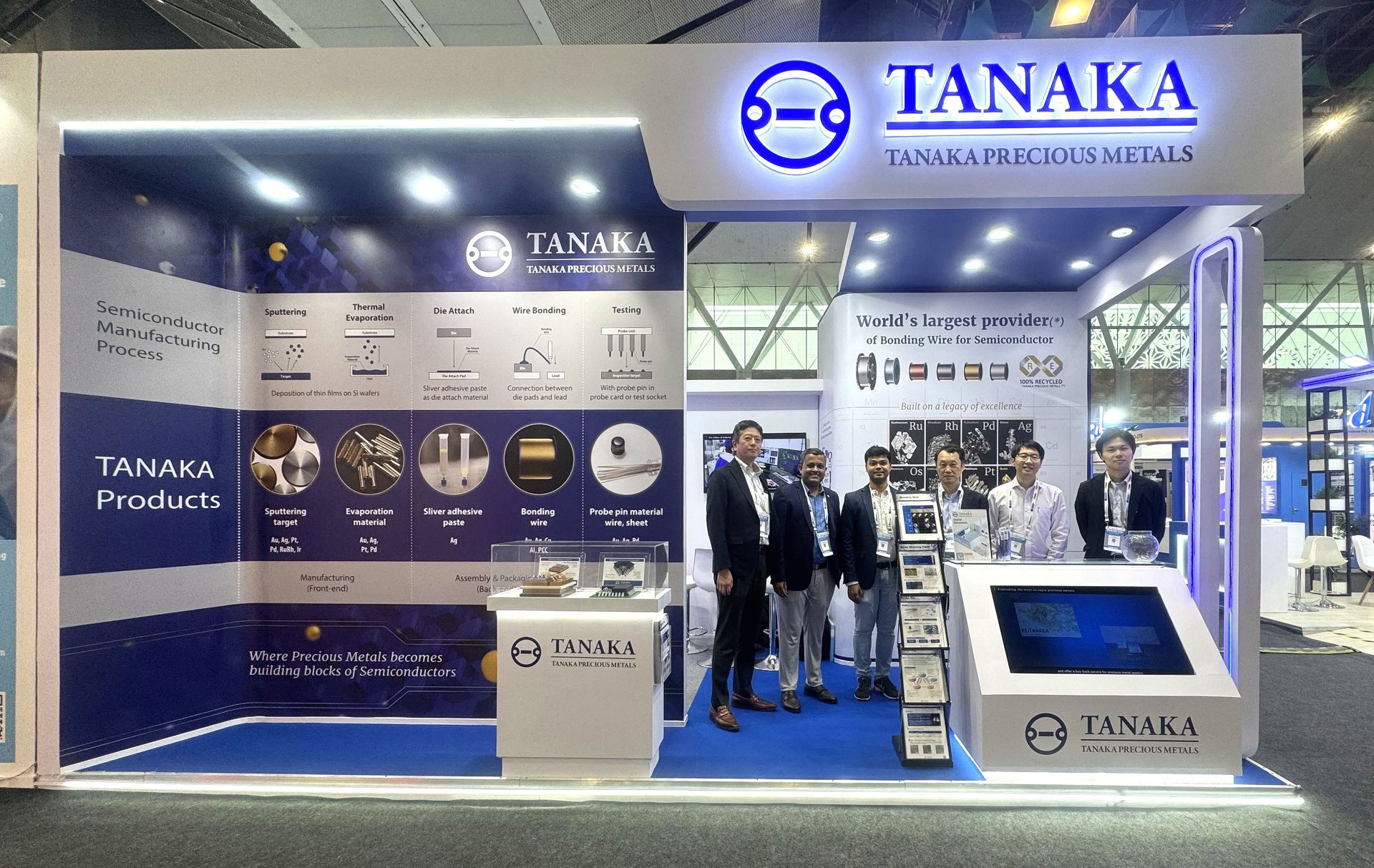 貴金属の深い知見で半導体事業に攻勢！ 接合／テストの信頼性を支える田中貴金属：SEMICON India 2025に初出展 - EE Times  Japan