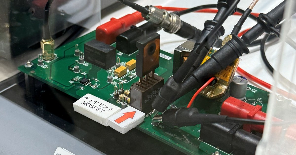 【希少】SIEPON EVHA（スィエポン エヴァ）形態波動エネルギー研究所 動く」ダイヤモンドMOSFETを展示、2030年代実用化へ連携模索： SEMICON