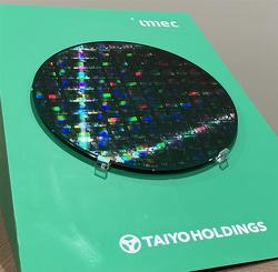 ���z�z�[���f�B���O�X��imec��RDL���`������12�C���`�E�G�n�[