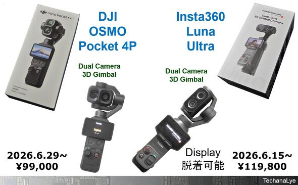 �}1�F2026�N6��������DJI�^Insta360�ŐV�W���o���J����