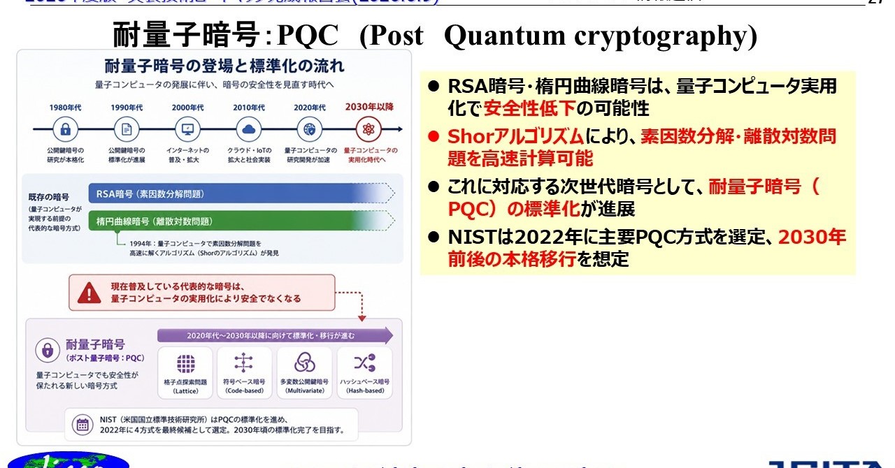 量子コンピュータと量子暗号（後編）：福田昭のデバイス通信（526