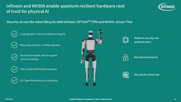 Infineon��NVIDIA�̃��{�b�g�����Z�L�����e�B�\�����[�V����