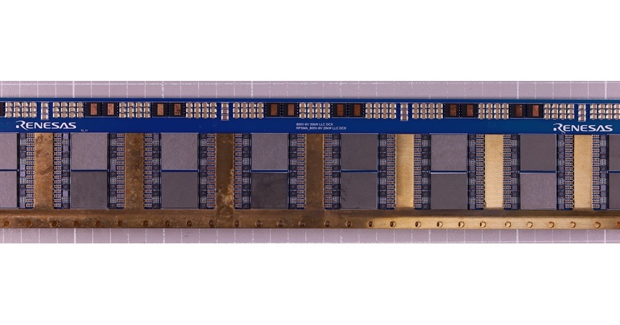 800Vを一気に6Vへ、ルネサスが開発するAIサーバ用20kW級電源