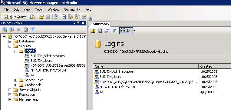 SQL Server 2005f[^x[X~[O񋟁ANX^OւSP1