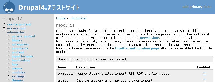 13W[̗LɐƁAi╪Â炢j̉ʂ̂悤'The configuration options have been saved.'ƃbZ[W\