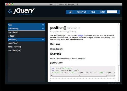 jQuery API browser̃C[WioTFhttp://api.jquery.com/j