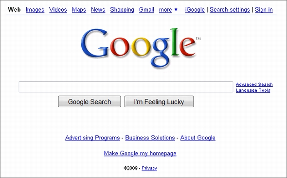 Google 検索トップページをシンプルに変更 Itmedia エンタープライズ