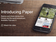 Facebook、FlipboardのようなiPhoneアプリ「Paper」を発表