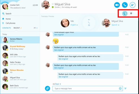 Windows版skype 次のアップデートで Skype翻訳 追加 日本語もimでサポート Itmedia エンタープライズ