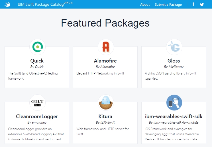  Swift Package Catalog