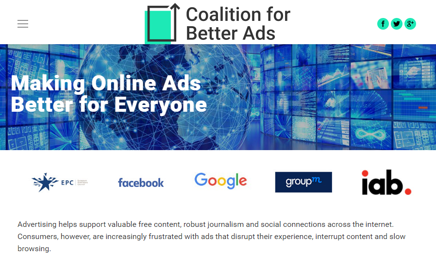  The Coalition for Better AdsWebTCg