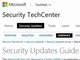 Microsoft、セキュリティ情報提供の新サイトを公開
