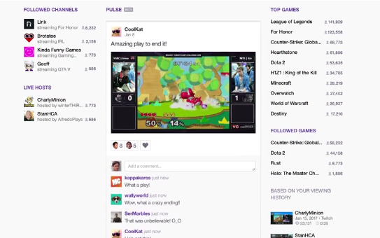 Twitch 実況者とファンとの交流の場 Pulse を提供開始 Itmedia エンタープライズ