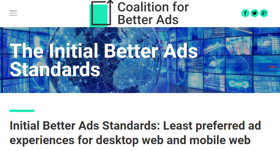  Better Ads Standard