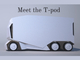 スウェーデン発自動運転トラック「T-pod」初披露　2020年には稼働へ