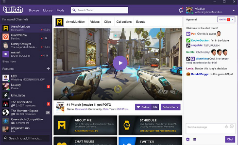 Twitchのwindows Macアプリ登場 ダークモード や動画チャットが可能 Itmedia エンタープライズ