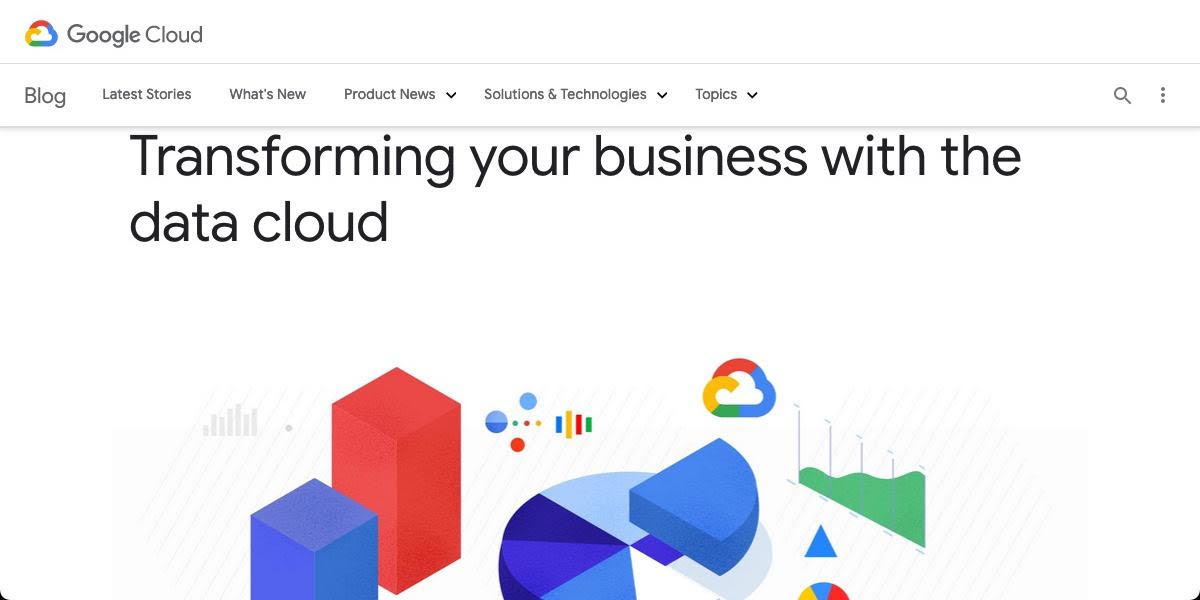 Transform your business with the data cloudiGoogle Cloud Blogj