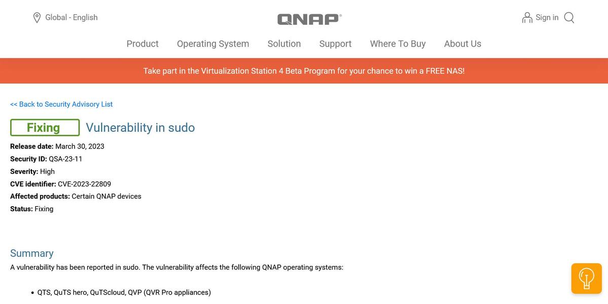 QNAP SystemsOSsudo̐Ǝ㐫݂ƕ񂶂ioTFQNAP SystemsWebTCgj