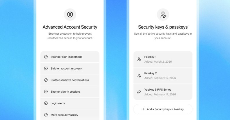OpenAI launches 'Advanced Account Security' for ChatGPT with mandatory key authentication