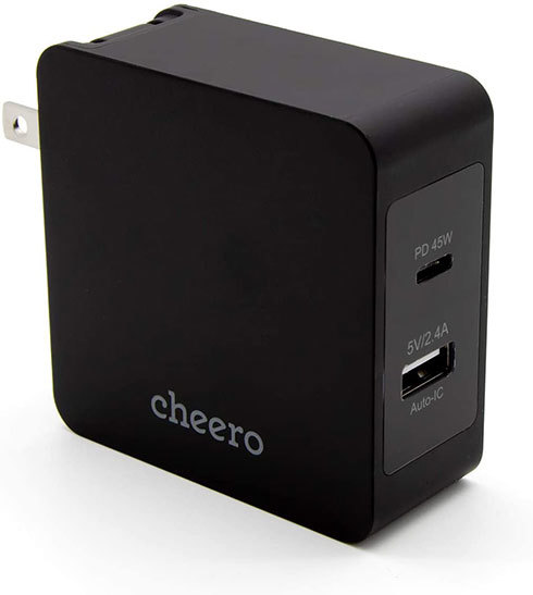 ucheero 2 port PD ChargeriPD 45W+USBjv