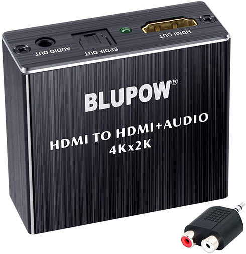 BLUPOW「HDMI音声分離器」
