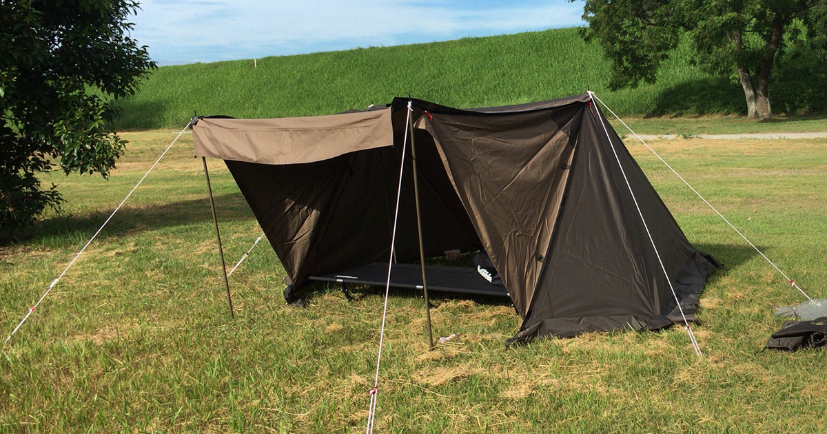 テント」売れ筋ランキング ソロキャンプにパップ（軍幕）テントが人気