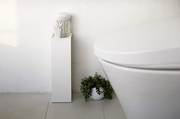山崎実業のトイレ収納 おすすめ5選 狭いトイレでもスマートに収納スペースを作れる 22年2月版 Fav Log By Itmedia