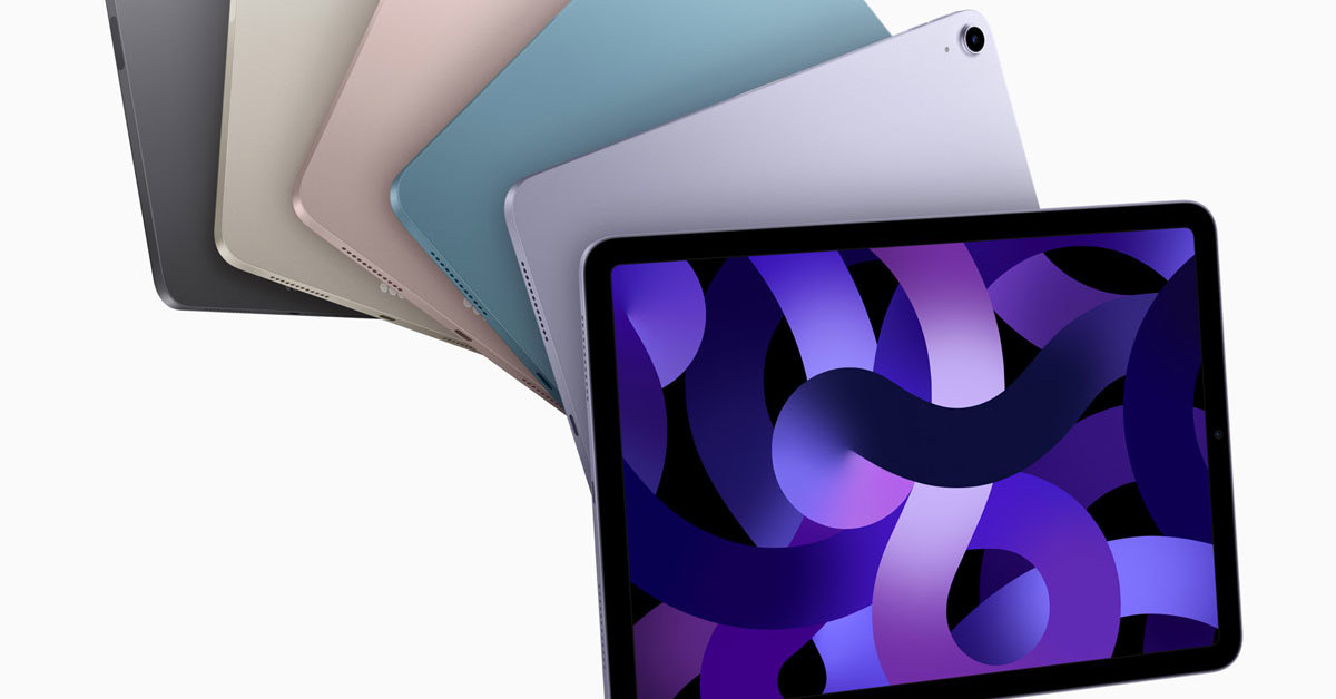 iPad Air（第5世代）」発表！ M1チップ採用で性能が大幅アップ - Fav