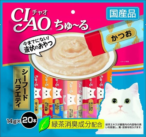 キャットフード】「猫用おやつ」おすすめ5選 「CIAOちゅ～る