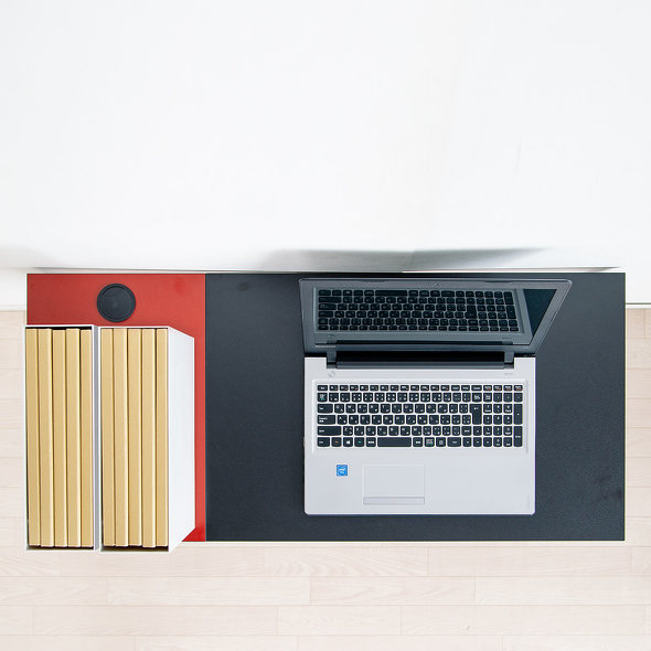 u100-DESKF041BK1ṽC[W摜