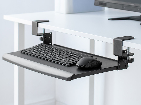 �R���p�N�g�ȃf�X�N�ɂ����t���ł���L�[�{�[�h�X���C�_�[�u100-KB009�v