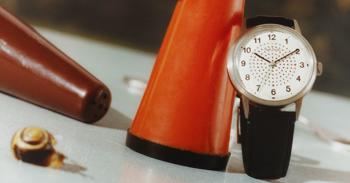 ポール・スミスから新作ウォッチ「Radio 6」登場 ラジオをモチーフに